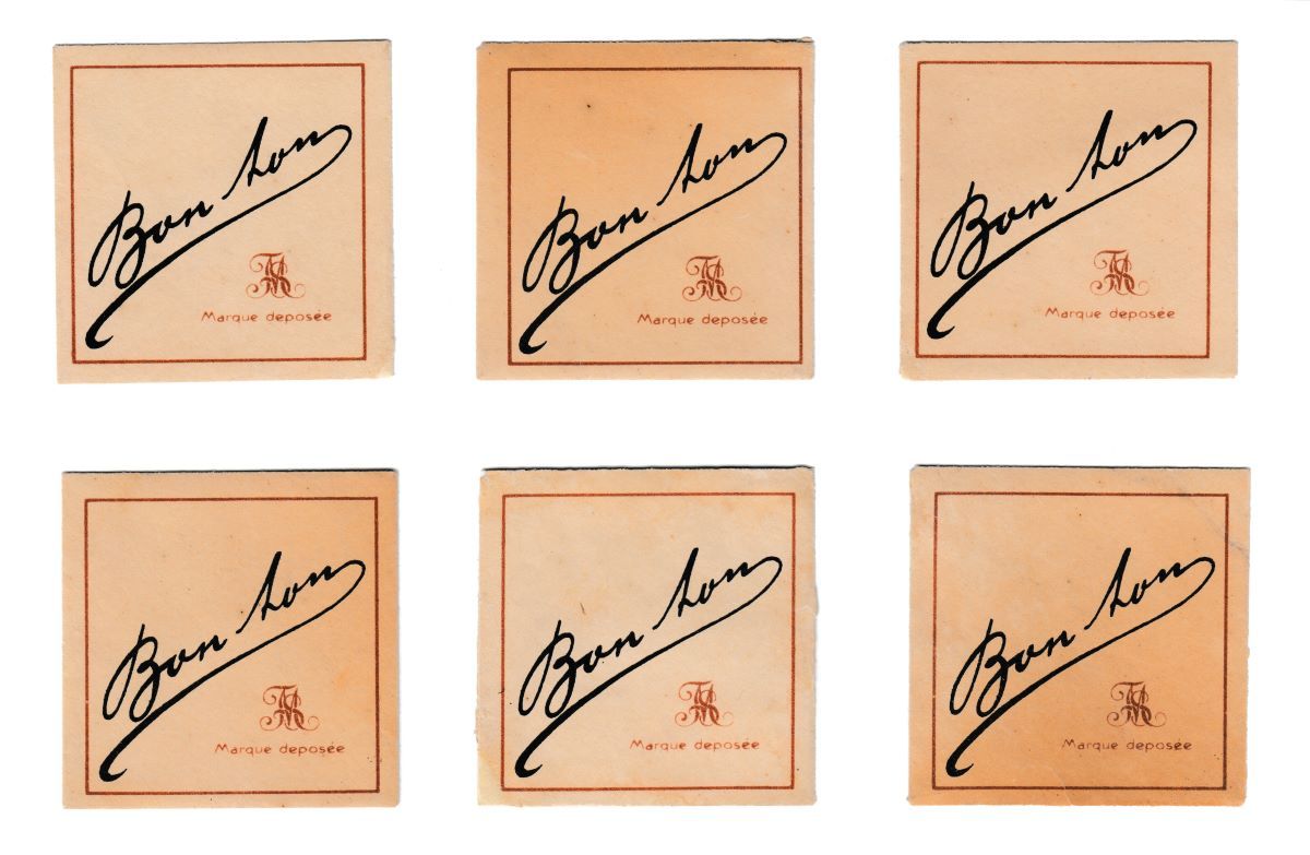 Bon Ton prezervatyvų pakuotė. Dingęs štetlas muziejaus kolekcija.